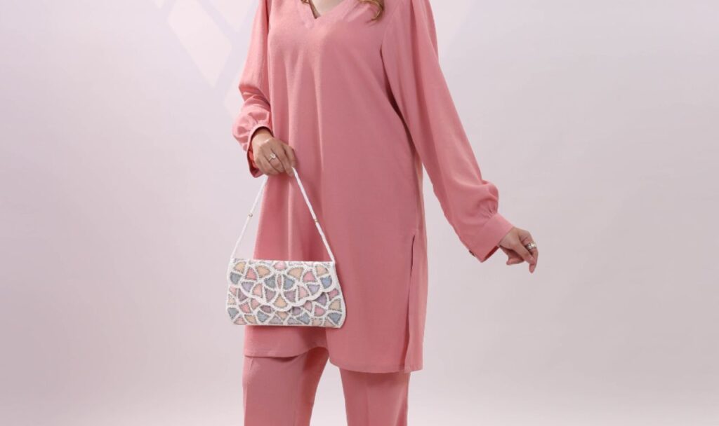 Rosette co-ord dress